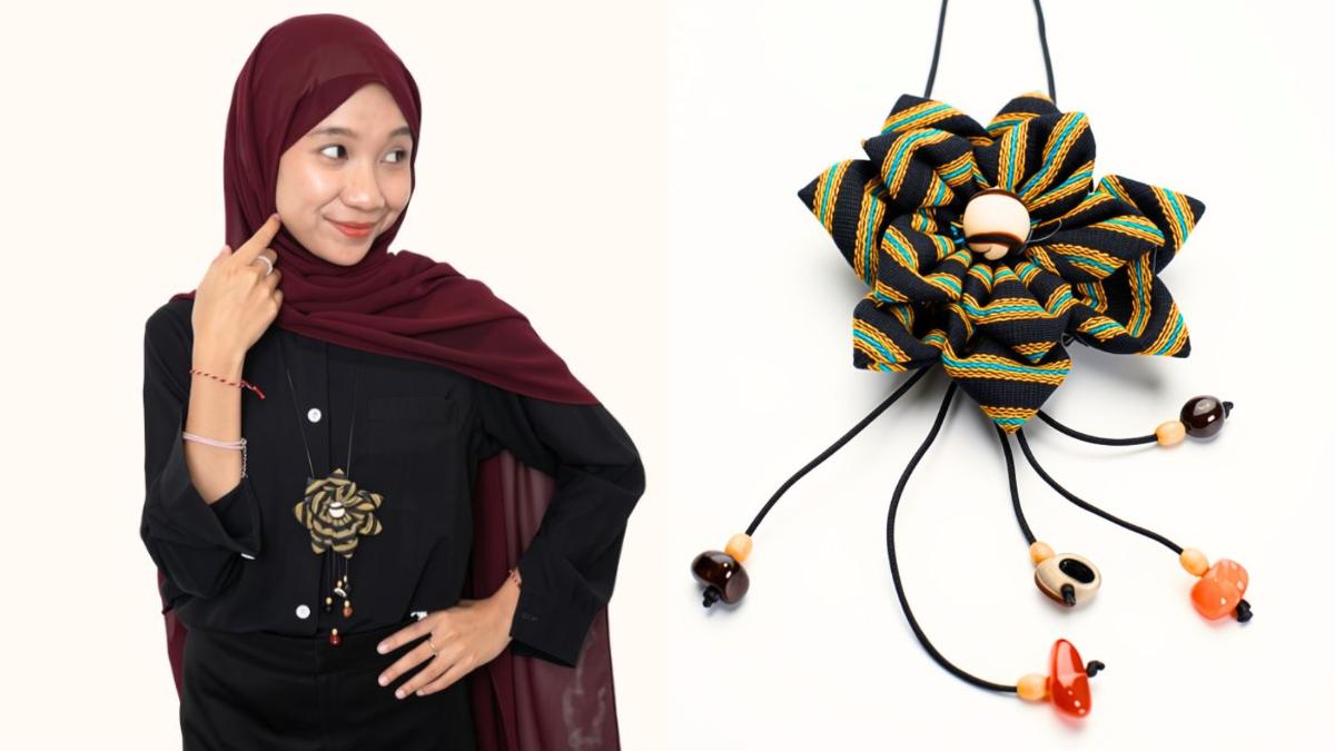 3 Rekomendasi Kalung Kain Nusantara Harga di Bawah Rp 50 Ribu Jadi Makin Stylish