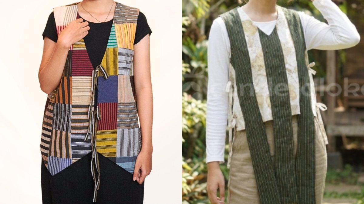3 Rekomendasi Vest Lurik Harga Mulai Rp 100 Ribuan Sudah Jadi Makin Stylish